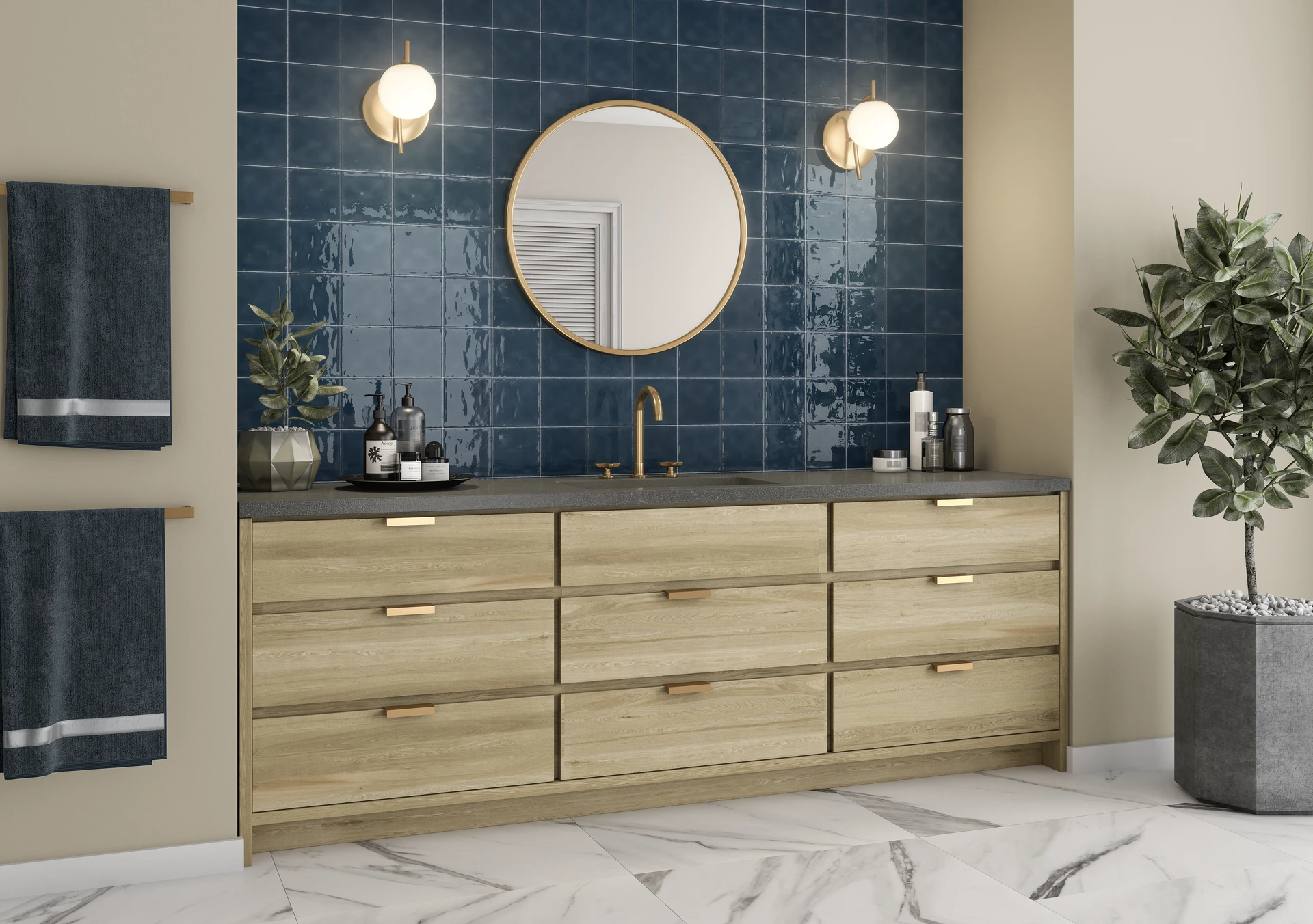 Gouache Bleu Marine 4